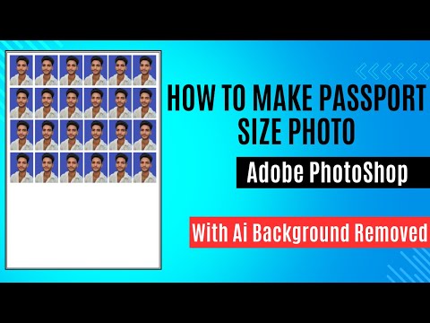 Create Passport Size Photos in Photoshop | Remove & Change Background Easily | Tech Nap