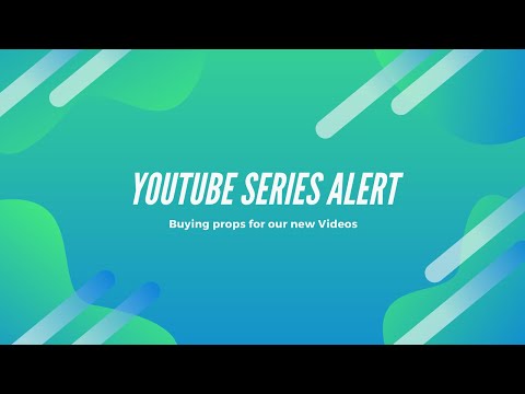 VLOG 18: Buying Props for our NEW YOUTUBE SERIES
