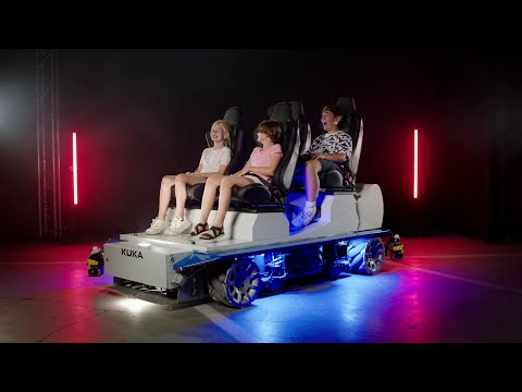 BEC develops self driving vehicles for the next generation in trackless dark ride vehicles