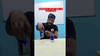 Diffusion practical | science experiment #science #fun #study #viralexperiments