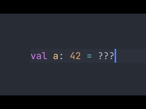 Singleton types - Scala tutorial