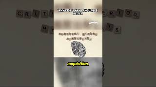 Why Kids Learn Languages actions #LearnFast #Education