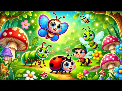 Fun with Insects! Learn About Bees, Butterflies, Spiders & More! #KidsLearning #ToddlerFun #shorts #