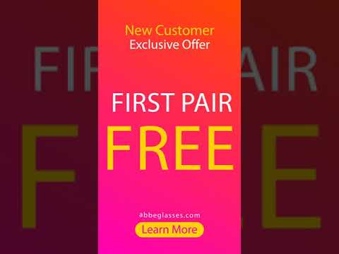 First Pair Free | Abbeglasses.com