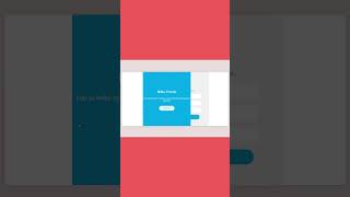 Animated Login And Registration Form In HTML CSS And JavaScript  #shorts #shortvideo #cssanimation