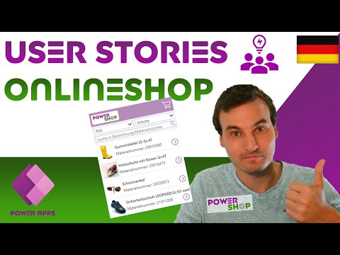 [PowerApps User Stories] Onlineshop für Arbeitsmaterialien
