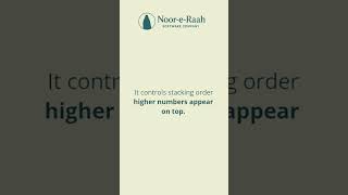 How to Use z-index in CSS Properly – Layering Explained in 100 Seconds