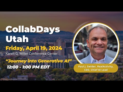 CollabDays Utah - Journey into Generative AI