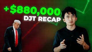 How I Made $880,000 Shorting DJT In a Single Day: My Biggest Mistakes