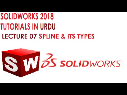 SolidWorks Tutorial 7. Spline & Its Types