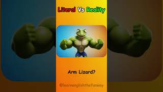 Literal Vs Reality English Compound Words 455