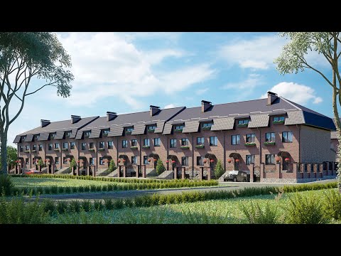 3D visualization of a townhouse