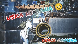 Uska Hi Bana [Slowed+Reverb] | Velocity Pubg Edit By UZAIR GAMING