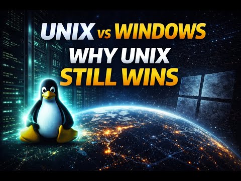 Why Unix Still Reigns Over Windows