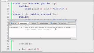 ภาษาซีพลัสพลัส CPP 186 VirtualBaseClass