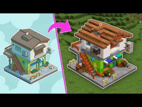 How I turned this Concept Art into a Cute House