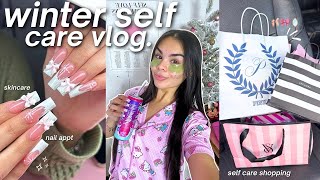 My WINTER GLOW UP Routine 🍭❄️Self Care Days, Beauty, Wellness & Shopping!
