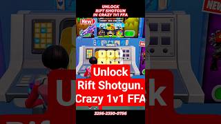 UNLOCK RIFT SHOTGUN IN CRAZY 1V1 FFA  FORTNITE #shorts  #fortnite #fortnitecreative