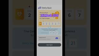 16 March 2025 Xenia Wallet answers #cryptorewards #earncrypto