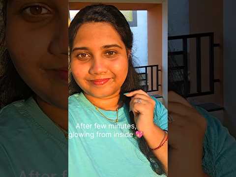 Glowing skin hack #shorts #shortvideo #series #skincare #selfcare  #beautyhacks #viral