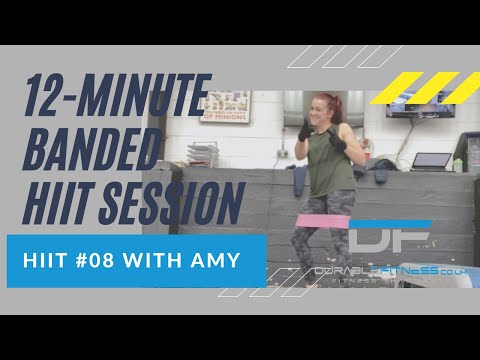 HIIT #08 – 12 Minute Resistance Band HIIT Workout with Amy - Durable Fitness