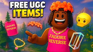 5 FREE UGC Items in ROBLOX LEARN EXPERIENCE  🎁  (UNLIMITED STOCK)