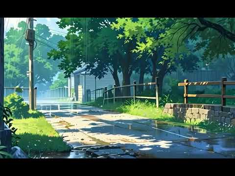🎶 Lofi Ghibli Tunes + Cozy Rainy Day Ambience • Chill, Study, Sleep"