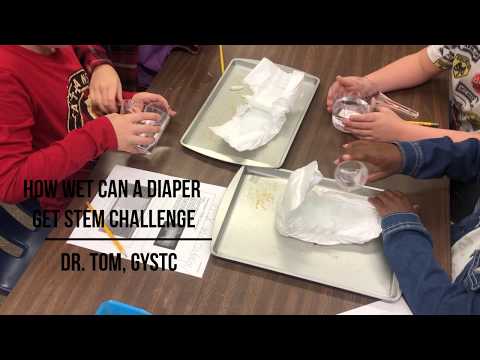 How Wet Can a Diaper Get STEM Challenge