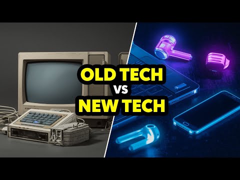 Old Tech vs New Tech 🔥 | Then vs Now | Tech Evolution