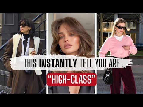 5 Details in Your Look That Reveal Your Social Class (That Most People Overlook)