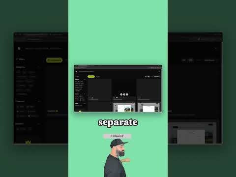 Here is how to get figma website template for free. #figmadesign #uiinspiration