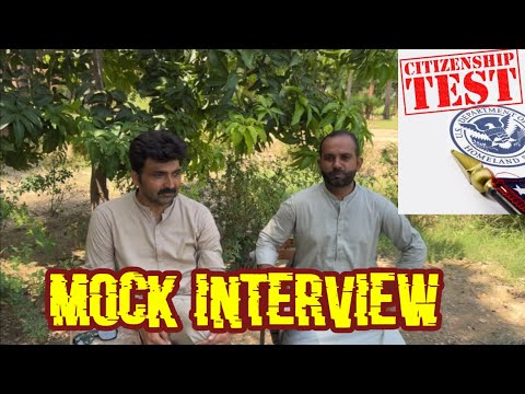 American naturalization test | US citizen ship interview (mock interview) | English Vlogs