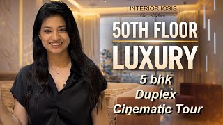 Duplex House Tour India | 5bhk Flat Design Luxury in Mumbai | Best Cinematic Real Estate Video Edit