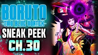 🚨🚨Boruto Two Blue Vortex Chapter 30 HUGE SPOILER - Himawari NUKES Mamushi!🚨🚨