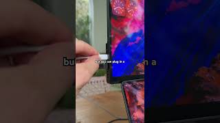 This is why you only need 1 cable for this portable monitor 🤯