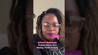 Klarna Fees Part ✌??#klarnapayments #productbusiness #taxes2021 #virtualcfo #businessfinances #Maki