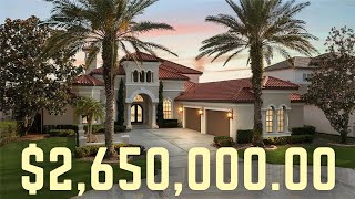 Touring a $2.65M Luxury Home in Winter Garden, Florida | Luxury Homes