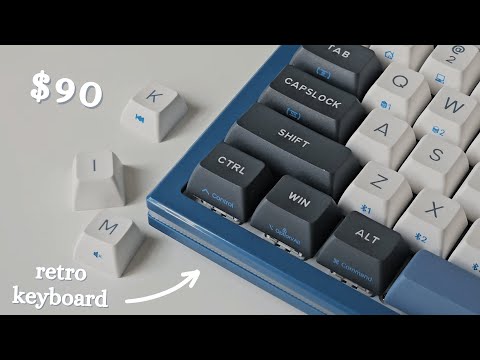 retro keyboard that sounds good | Kemove K87 unboxing