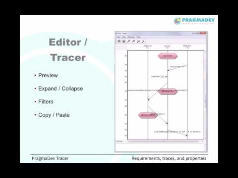 PragmaDev Tracer online demonstration
