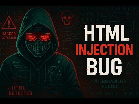 $$$ HTML Injection Bug | HTMLI | Bug Bounty Hunting | Bug Hunt | POC 2025 | Sypercon
