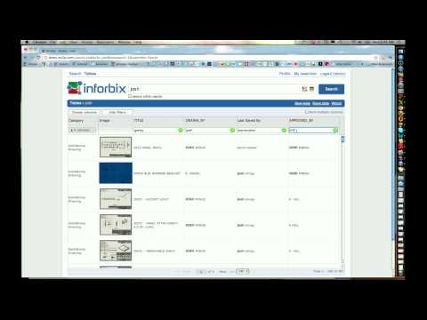 How to Save a Table Search using Inforbix
