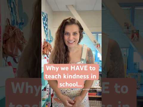 💛 Why Teaching Kindness in School Matters! 🌎 #Shorts #KindnessMatters #SEL