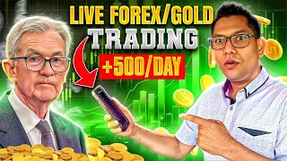 🔴LIVE FOREX  TRADING NY SESSION: XAUUSD,GBPJPY,EURUSD,GBPUSD