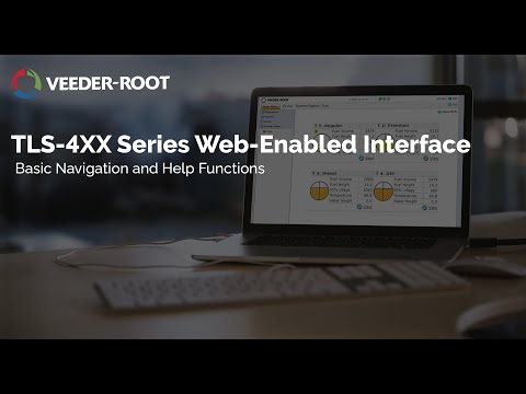 TLS-4XX Series Web Enabled Interface:  Basic Navigation and Help Functions