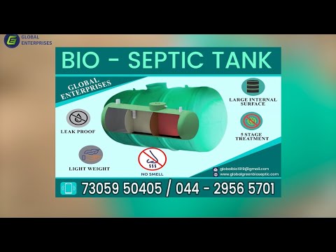 FRP Bio Septic Tank Process | Bio Septic Tank in Chennai