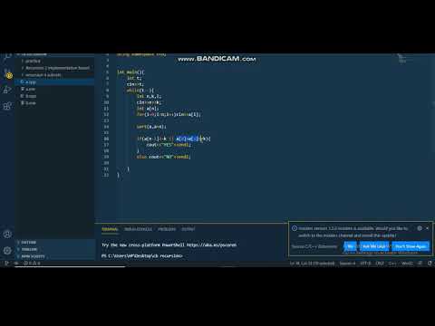 A. Replacing Elements | Educational Codeforces Round 102 | with CODE
