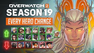 Overwatch 2 - EVERY HERO CHANGE for Season 19: Haunted Masquerade