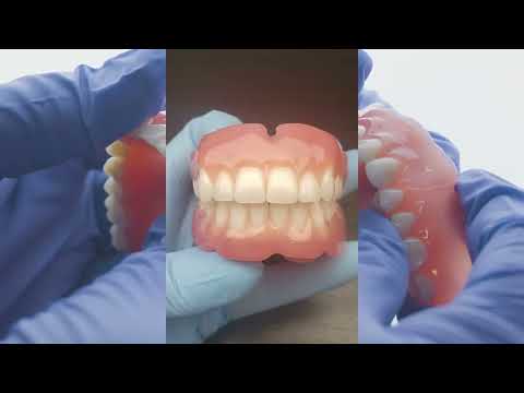 Part of the Process - Setting 3D Printed Denture Teeth