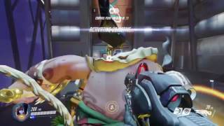 Overwatch PS4 High Elo 4000+ Ranked Widowmaker Gameplay