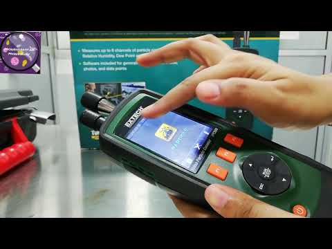 Particle counter part 2 of 3 | Functions and keys | Descriptions